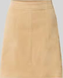 Opus regular fit minirok in cordlook