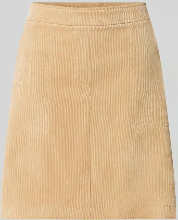 Opus regular fit minirok in cordlook