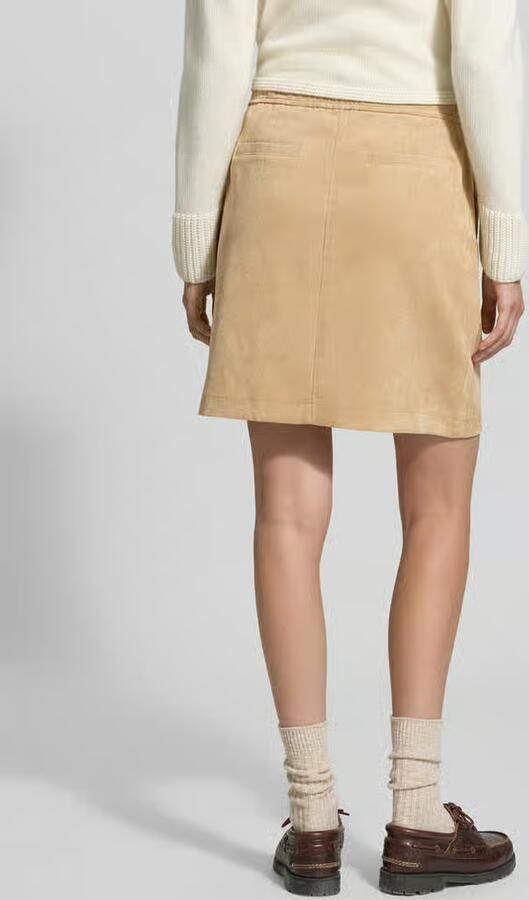 Opus regular fit minirok in cordlook - Foto 3