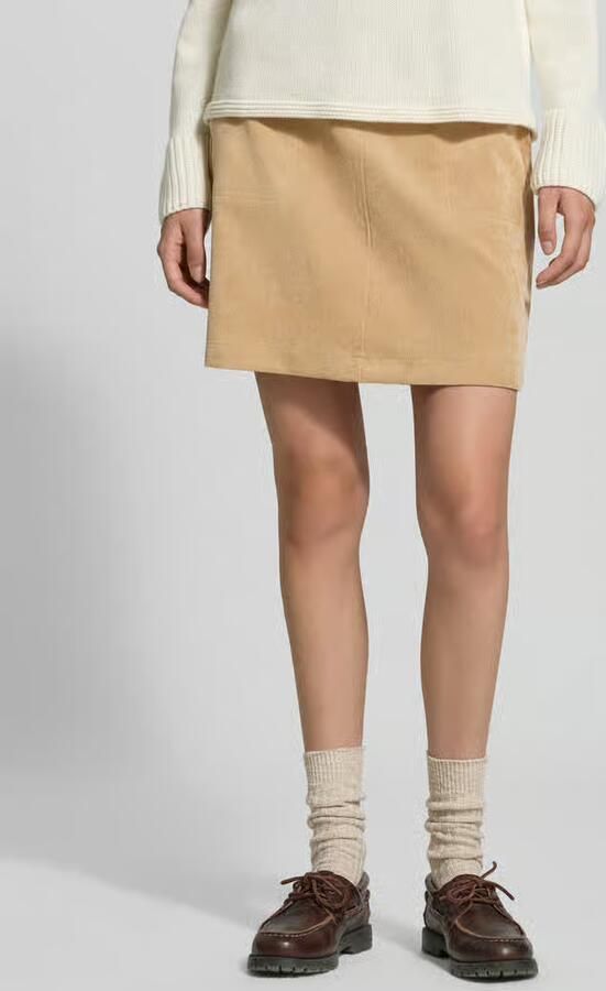 Opus regular fit minirok in cordlook - Foto 2