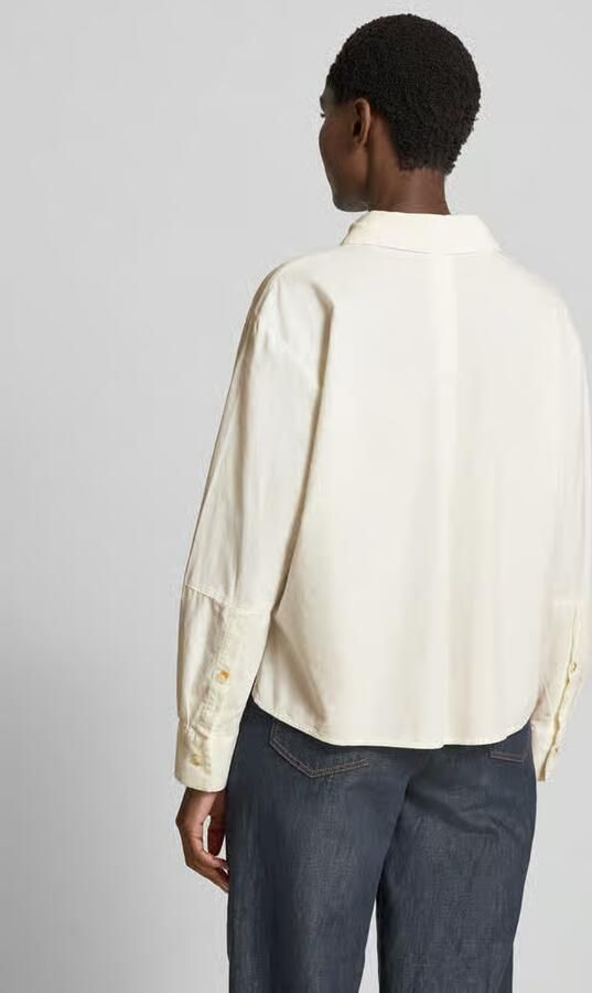 Opus Regular fit overhemdblouse met borstzak model 'Frone'
