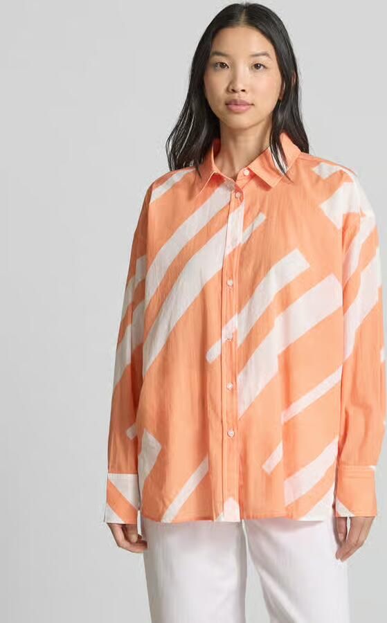 Opus Regular fit overhemdblouse met doorknoopsluiting - Foto 2