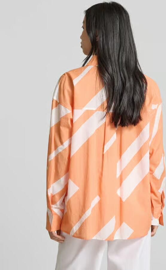 Opus Regular fit overhemdblouse met doorknoopsluiting - Foto 3