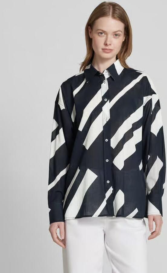 Opus Gestreepte blouse met lange mouwen Multicolor Dames - Foto 5