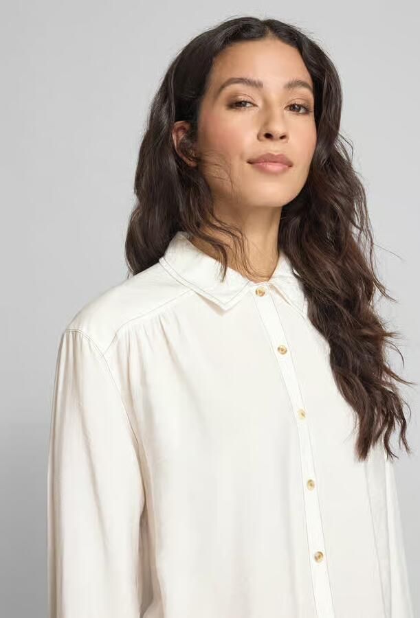 Opus Regular fit overhemdblouse met doorknoopsluiting model 'Famiga'