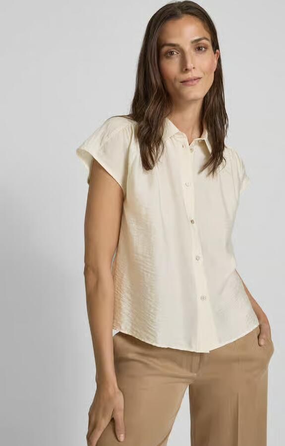 Opus Regular fit overhemdblouse van lyocell model 'Fairi'