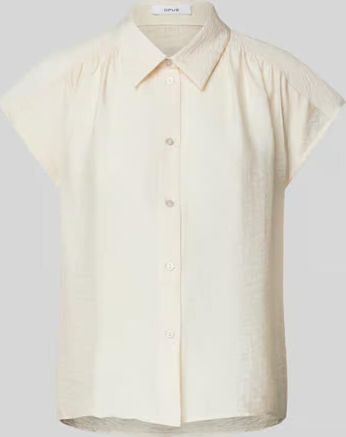 Opus Regular fit overhemdblouse van lyocell model 'Fairi' - Foto 2