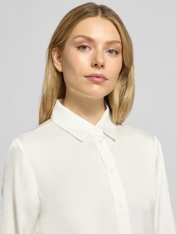 Opus Regular fit overhemdblouse van viscose model 'Fanda' - Foto 2