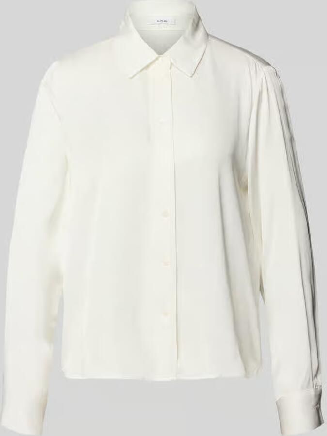 Opus Regular fit overhemdblouse van viscose model 'Fanda'