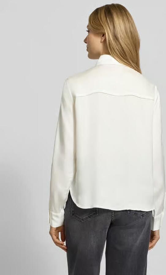 Opus Regular fit overhemdblouse van viscose model 'Fanda' - Foto 4