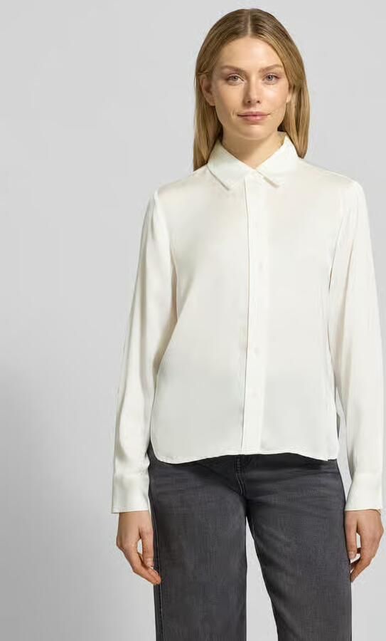 Opus Regular fit overhemdblouse van viscose model 'Fanda' - Foto 3