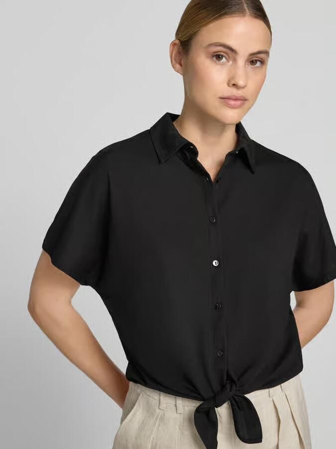 Opus regular fit overhemdblouse van viscosemix model 'Suruli'
