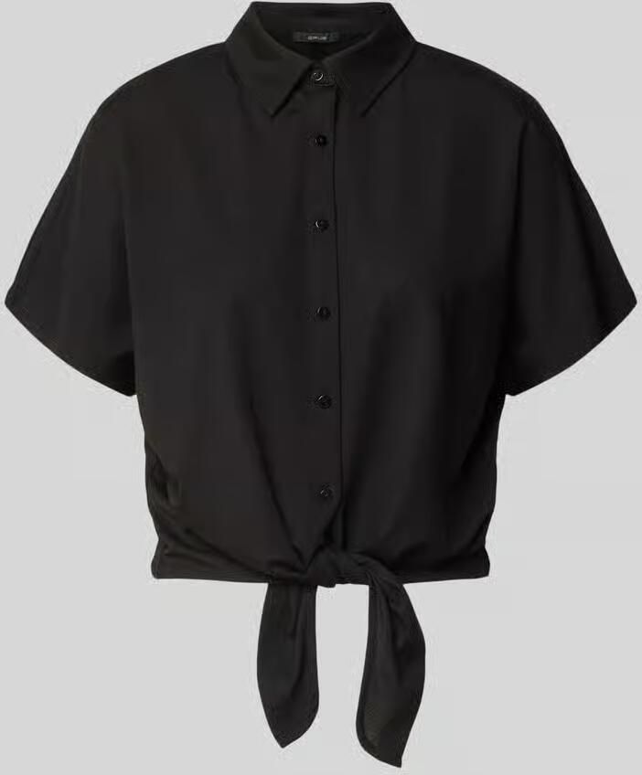 Opus regular fit overhemdblouse van viscosemix model 'Suruli' - Foto 2