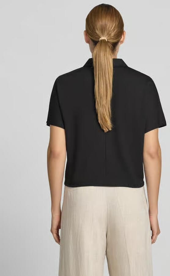 Opus regular fit overhemdblouse van viscosemix model 'Suruli'