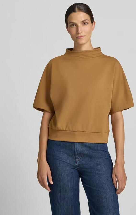 Opus Regular fit sweatshirt met katoen en modal model 'Golli' - Foto 3