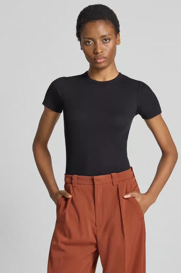 Opus T-shirt met ronde hals model 'Samuna' - Foto 2
