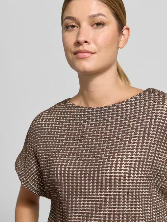 Opus Regular fit t-shirt van katoenmix model 'Gutina' - Foto 2