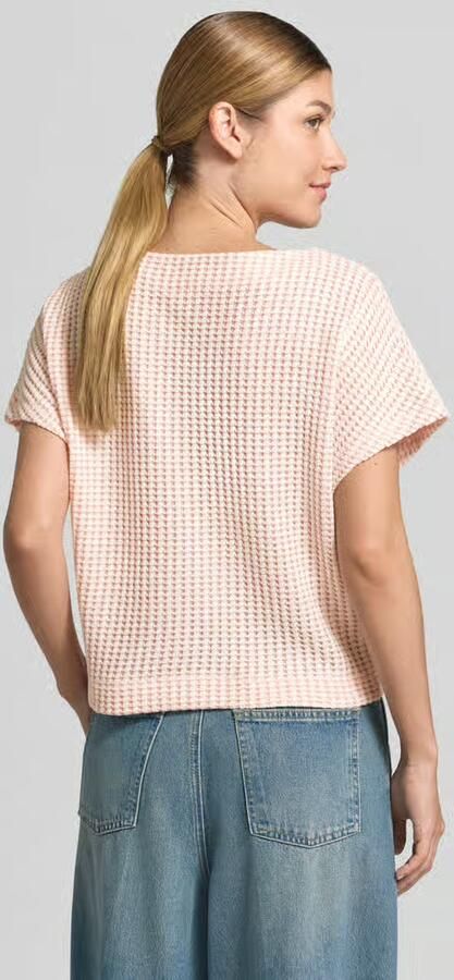 Opus Regular fit t-shirt van katoenmix model 'Gutina' - Foto 3