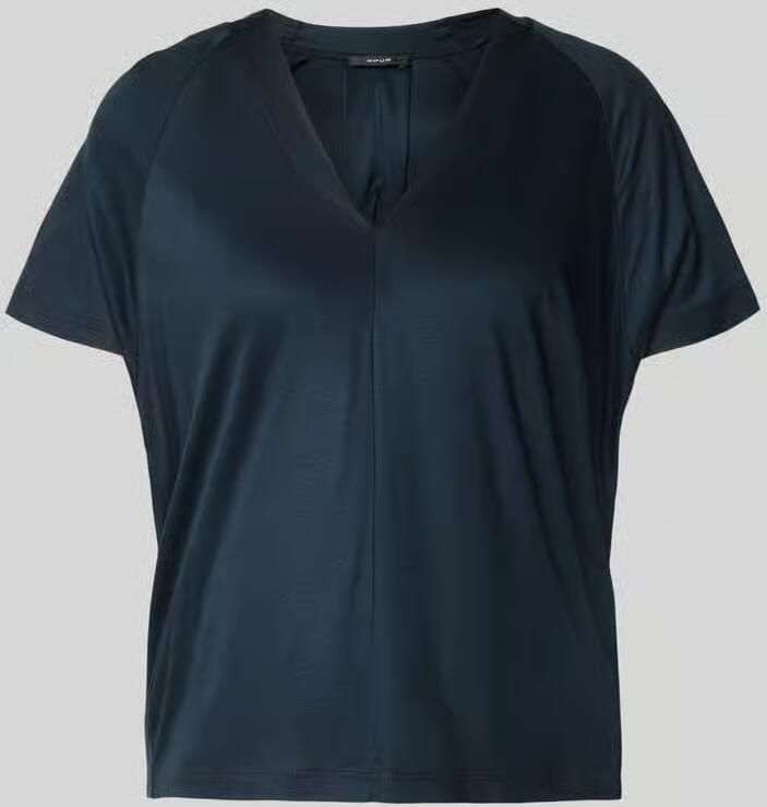 Opus Regular fit t-shirt van pure viscose model 'Sanebie' '