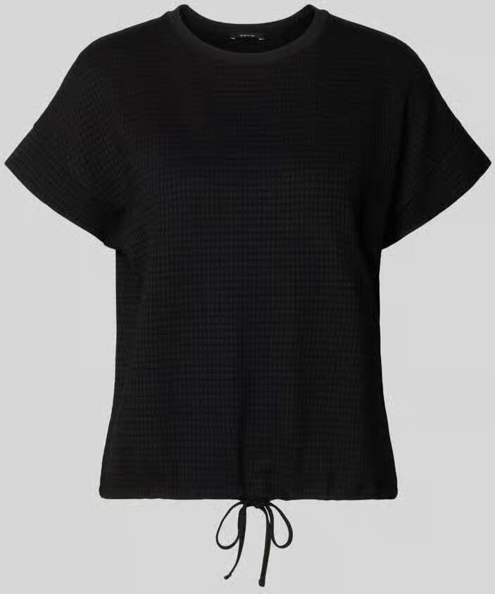 Opus regular fit T-shirt van viscosemix model 'Solke' - Foto 2