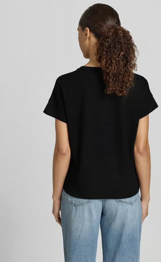 Opus regular fit T-shirt van viscosemix model 'Solke' - Foto 2