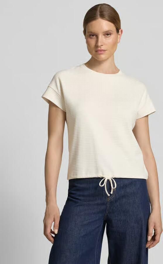 Opus regular fit T-shirt van viscosemix model 'Solke' - Foto 2