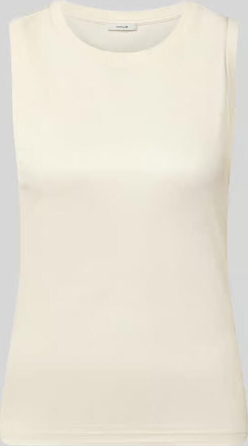 Opus Regular fit top van pure viscose model 'Inise'