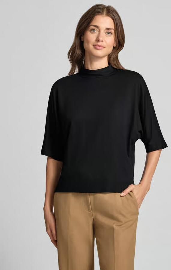 Opus relaxed fit 3 4-shirt van viscosemix model 'Sinse' - Foto 2