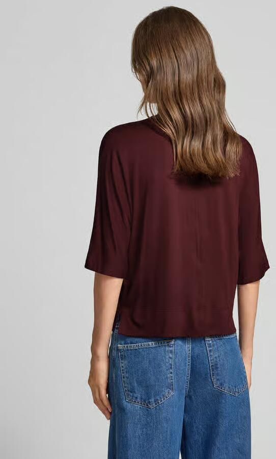 Opus relaxed fit 3 4-shirt van viscosemix model 'Sinse' - Foto 3