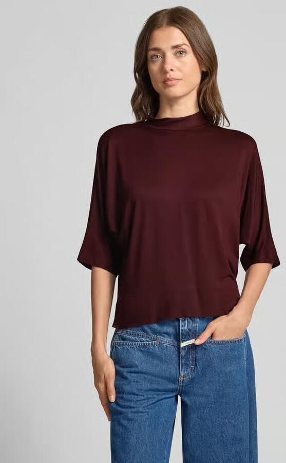 Opus relaxed fit 3 4-shirt van viscosemix model 'Sinse' - Foto 2