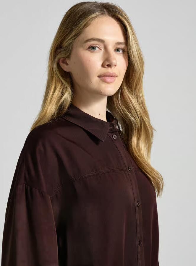 Opus Relaxed fit blouse met elastische band model 'fynamo' - Foto 2