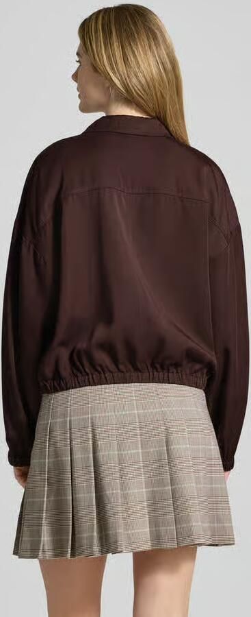 Opus Relaxed fit blouse met elastische zoom model 'fynamo'