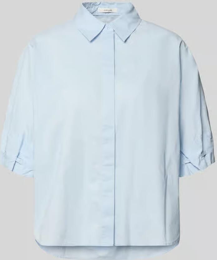 Opus relaxed fit blouse met verdekte knoopsluiting model 'Finoa' - Foto 2