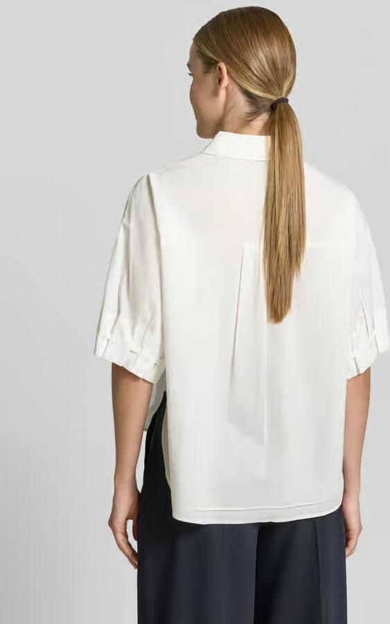 Opus relaxed fit blouse met verdekte knoopsluiting model 'Finoa' - Foto 3