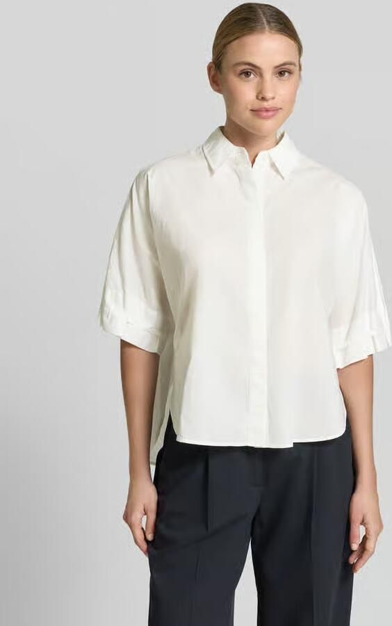 Opus relaxed fit blouse met verdekte knoopsluiting model 'Finoa' - Foto 2