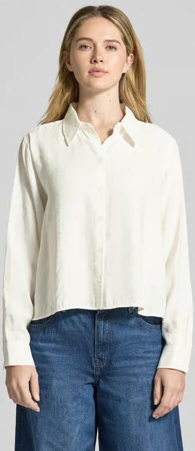 Opus Relaxed fit blouse van modalmix model 'Flowy' - Foto 4