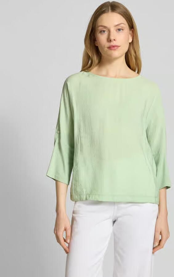 Opus Relaxed fit blouseshirt met 3 4-mouwen model 'Sumana' - Foto 2