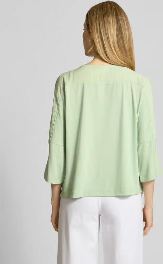 Opus Relaxed fit blouseshirt met 3 4-mouwen model 'Sumana' - Foto 4