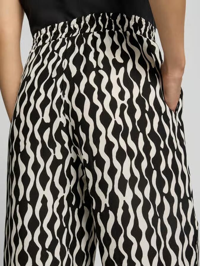 Opus relaxed fit culotte van pure viscose model 'Marou motion' - Foto 2