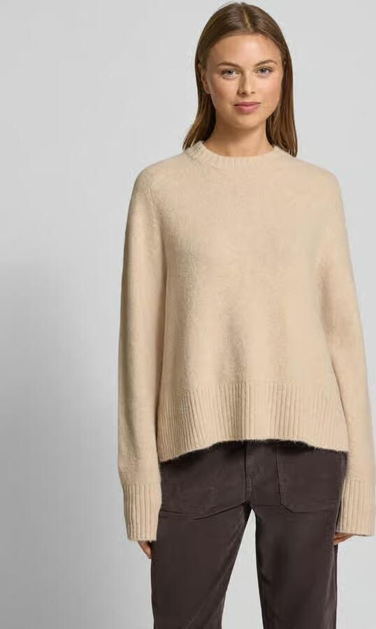Opus Relaxed fit gebreide pullover met alpaca-gehalte model 'Passy' - Foto 2