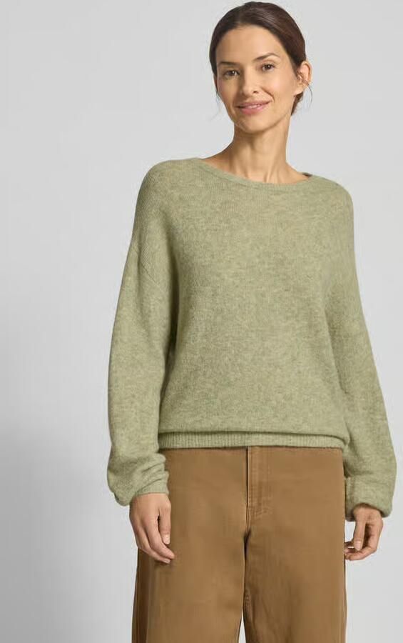 Opus Relaxed fit gebreide pullover met mix van mohair en wol model 'Pemine' - Foto 2