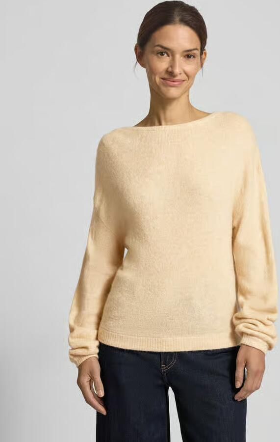 Opus Relaxed fit gebreide pullover met mix van mohair en wol model 'Pemine' - Foto 2