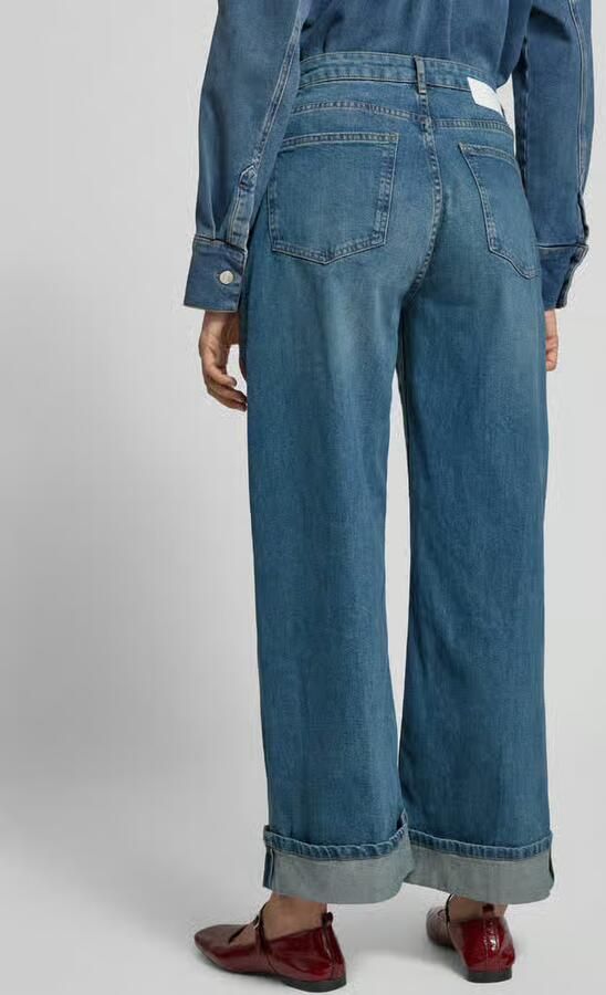 Opus relaxed fit jeans van katoenmix model 'Miva' - Foto 3