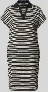 Opus relaxed fit jurk in tricotlook model 'Wary'