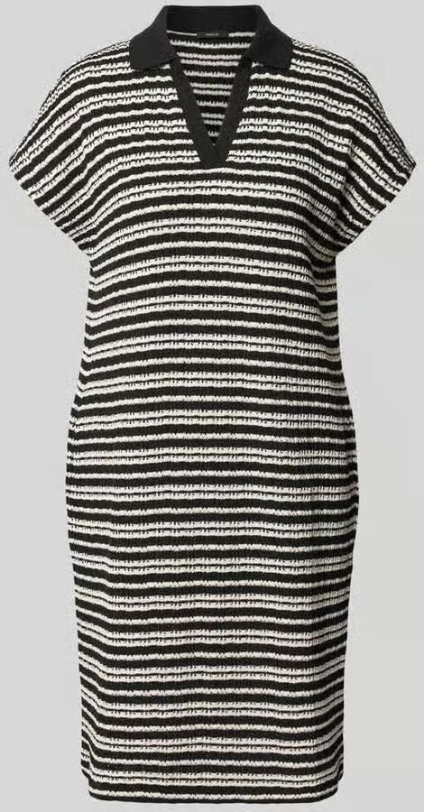 Opus relaxed fit jurk in tricotlook model 'Wary' - Foto 2
