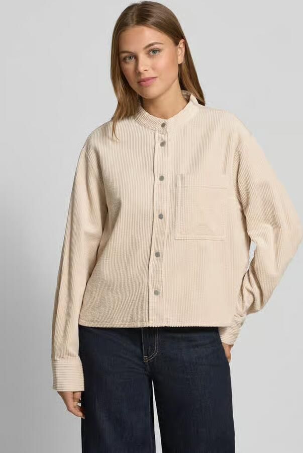 Opus Relaxed fit overhemdblouse met borstzak model 'Falve' - Foto 2