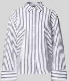 Opus Relaxed fit overhemdblouse van lyocellmix model 'Fapo'