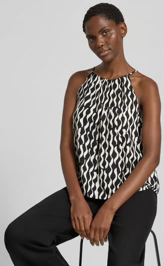 Opus relaxed fit top van pure viscose model 'Foyage'