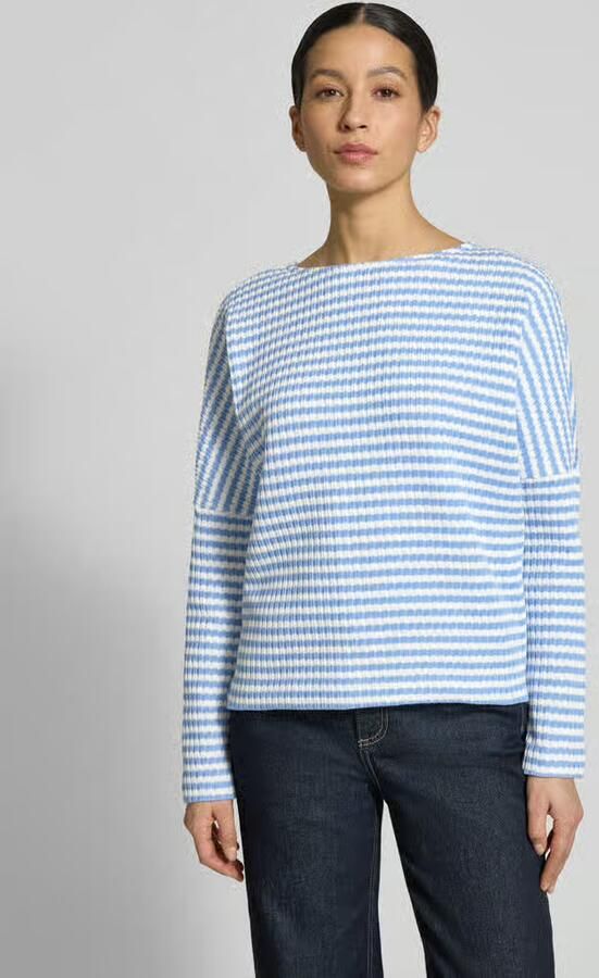Opus Relaxed fit trui in brei-look model 'Gresh' - Foto 3