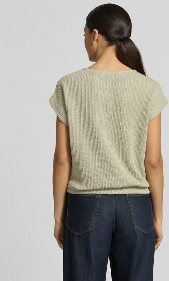 Opus relaxed fit T‑shirt in brei-look model 'Sofrano' - Foto 3